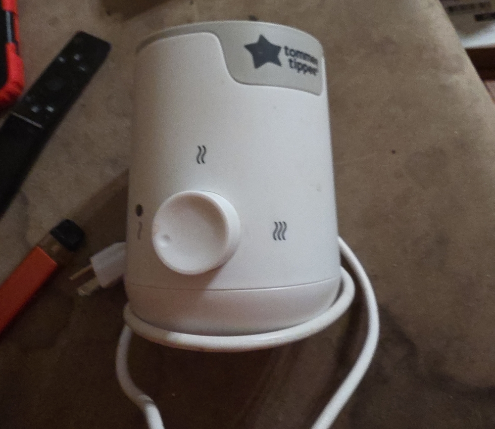 Tommee Tippee White Bottle Warmer
